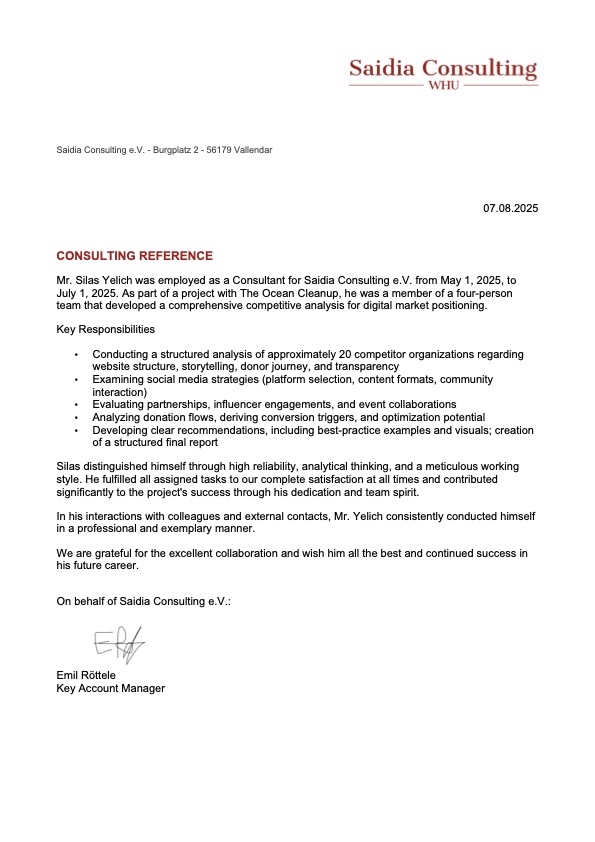 Preview of the Saidia Consulting TOC project PDF